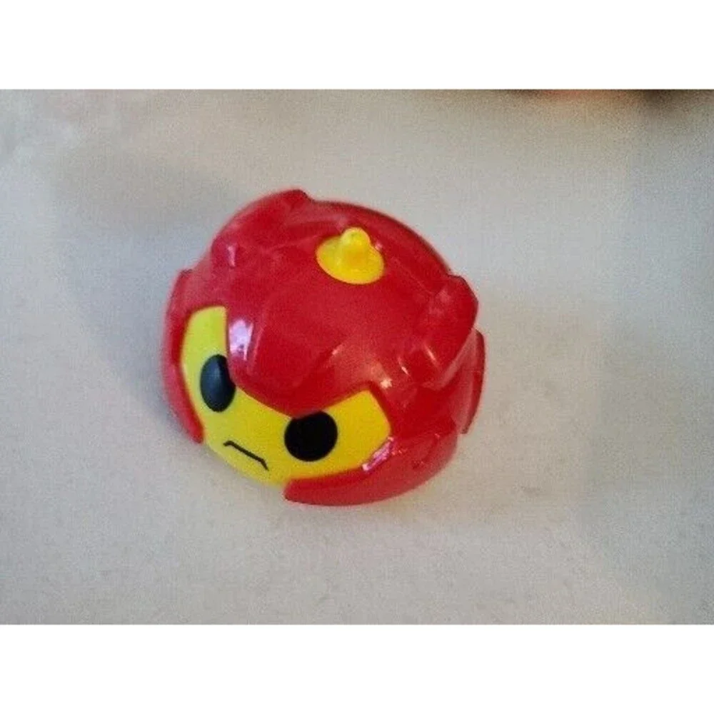 Spinner Battle Gyro Car Cart Mecha Red Yellow Amewi Toy
